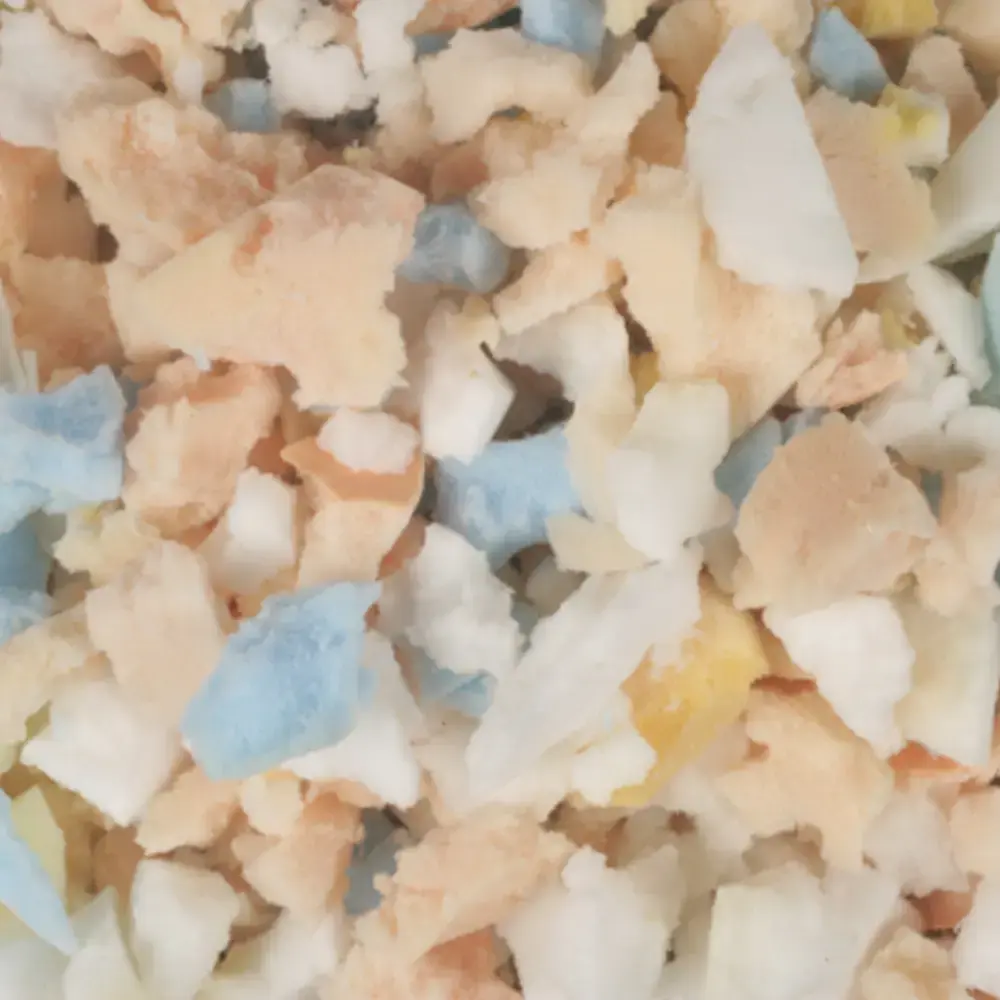 Crumbed and Shredded Foam